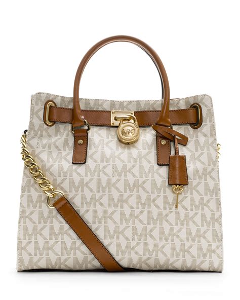 brown michael kors hamilton bag|michael kors hamilton large tote.